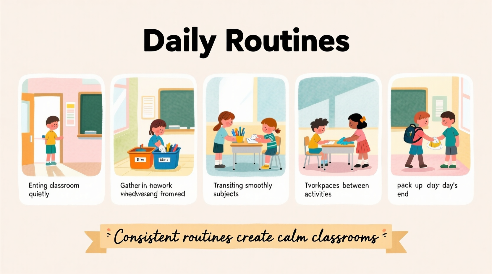 classroom management strategies 