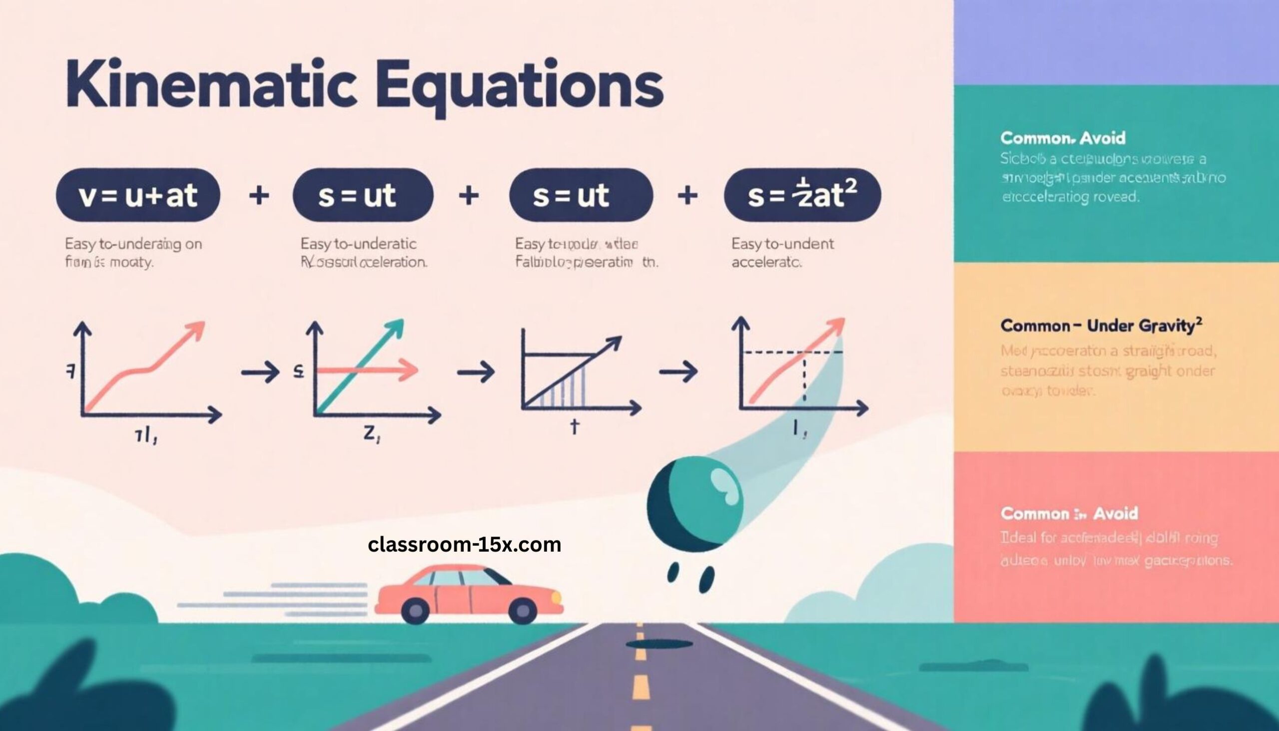 Kinematic Equations: Learn Motion Formulas the Easy Way in 2025
