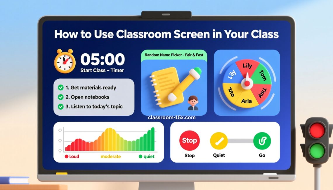 classroom screen login