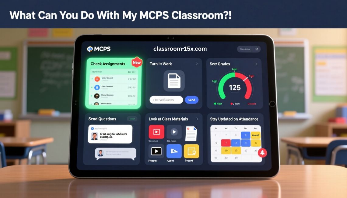 my mcps classroom