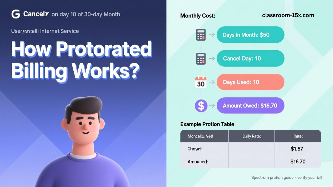 spectrum maine prorated billing issue