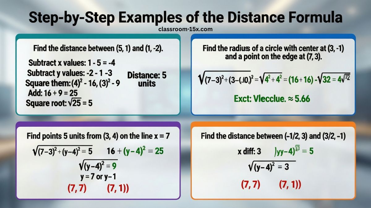 distance formula