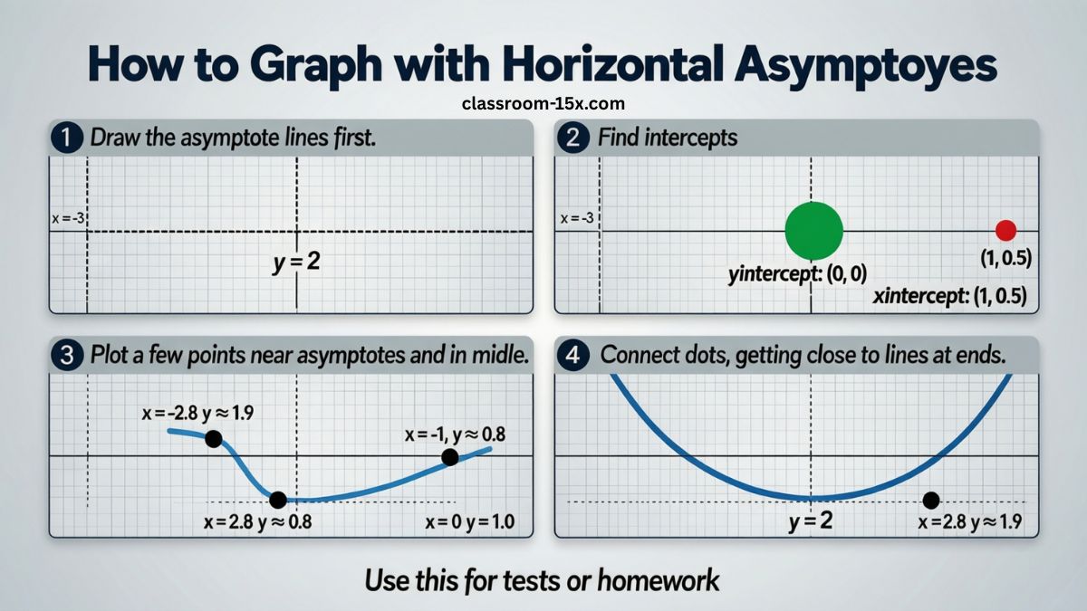 how to find horizontal asymptotes