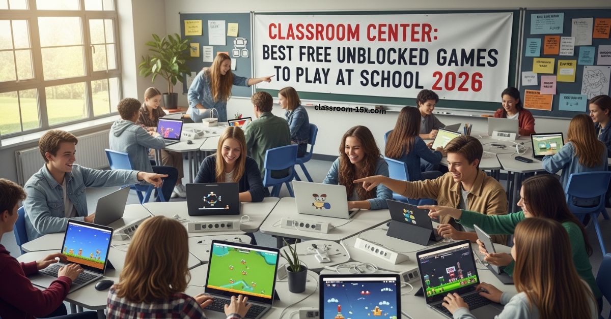 Classroom Center: Best Free Unblocked Games to Play at School 2026