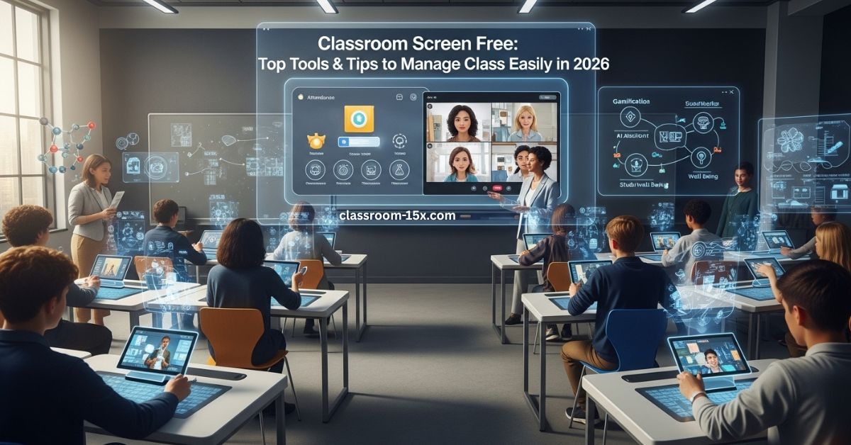 classroom screen free